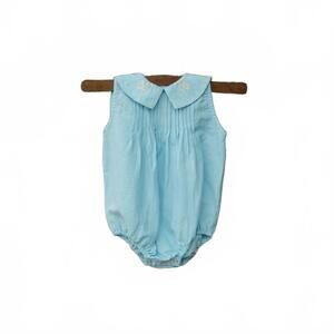 NEW LALI baby sofia romper in airy blue